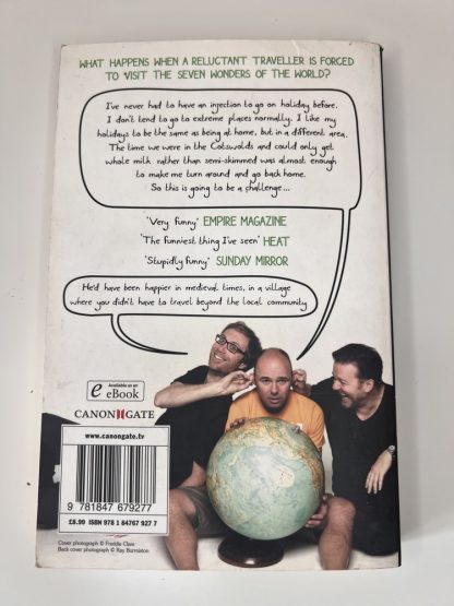 An image of the book An Idiot Abroad by Ricky Gervais and Stephen Merchant