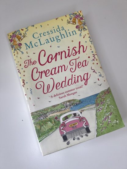An image of the book The Cornish Cream Tea Wedding by Cressida McLaughlin