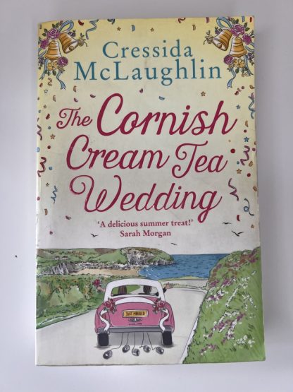 An image of the book The Cornish Cream Tea Wedding by Cressida McLaughlin