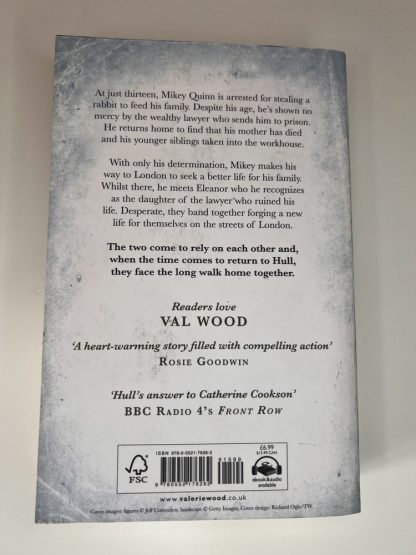 An image of the book The long Walk Home by Val Wood