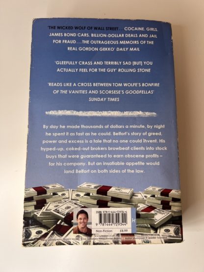 An image of the book The Wold of Wall Street by Jordan Belfort