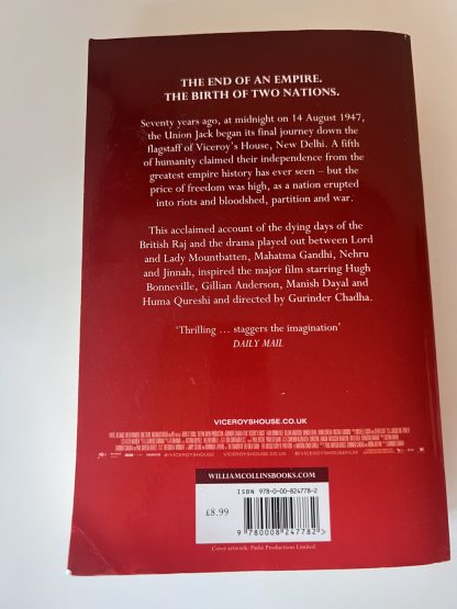 An image of the book Viceroy's House by Larry Collins and Dominique Lapierre
