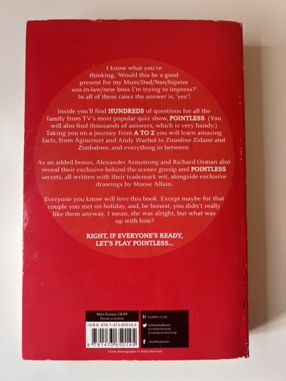 An image of the book The A-Z of pointless by Alexander Armstrong and Richard Osman