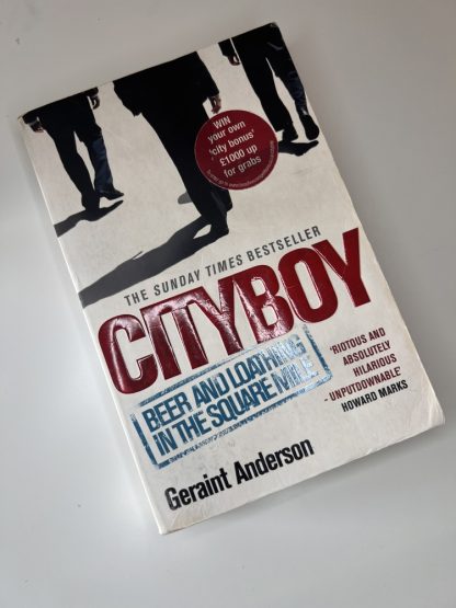 An image of the book Cityboy by Geraint Anderson