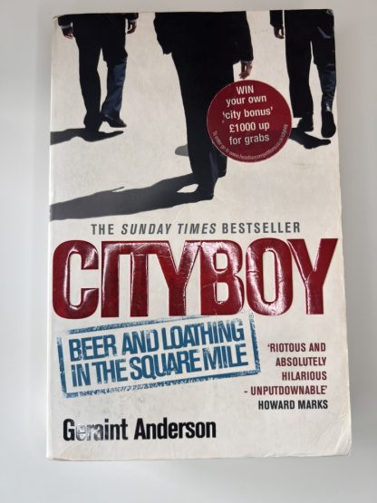 An image of the book Cityboy by Geraint Anderson