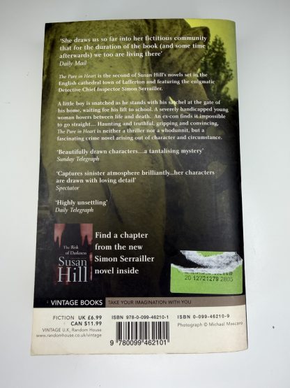 An image of the book The Pure in Heart by Susan Hill