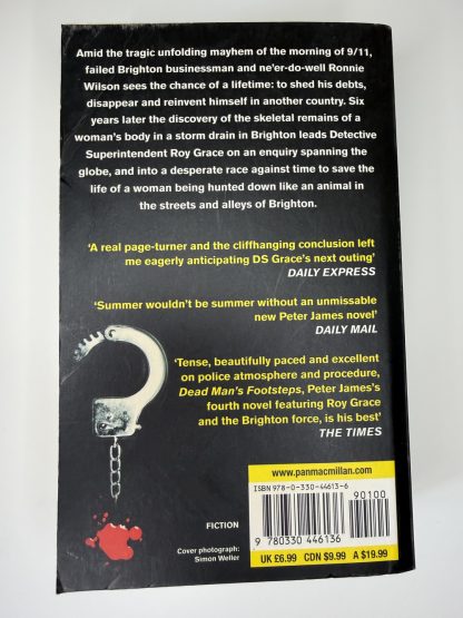An image of the book Dead Man's Footsteps by Peter James