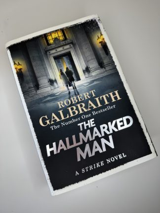 An image of the book The Hallmarked Man by Robert Galbraith