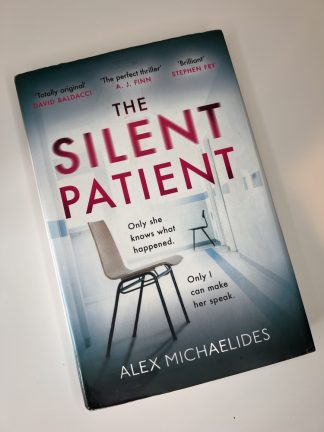 An image of the book The Silent Patient by Alex Michaelides