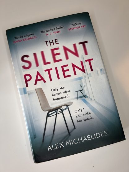 An image of the book The Silent Patient by Alex Michaelides