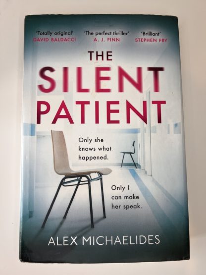 An image of the book The Silent Patient by Alex Michaelides