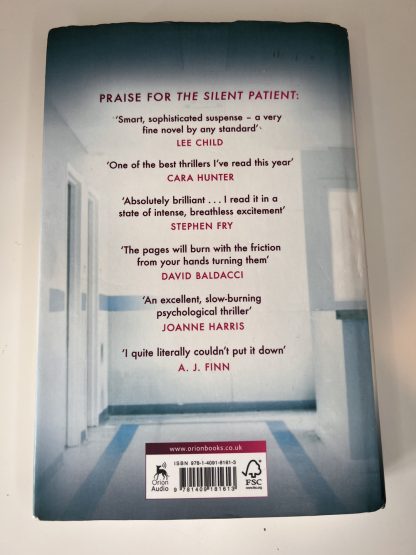 An image of the book The Silent Patient by Alex Michaelides