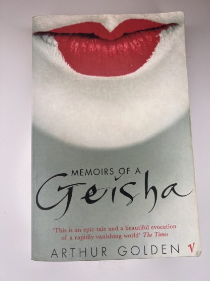 An image of the book Memoirs of a Geisha by Arthur Golden
