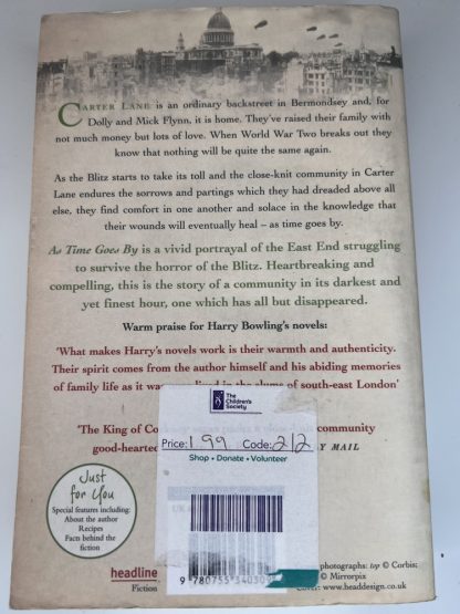 An image of the book As Time Goes By by Harry Bowling