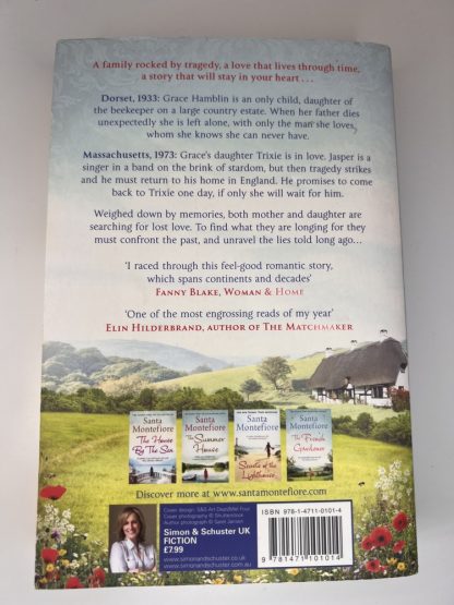 An image of the book The Beekeepers Daughter by Santa Montefiore