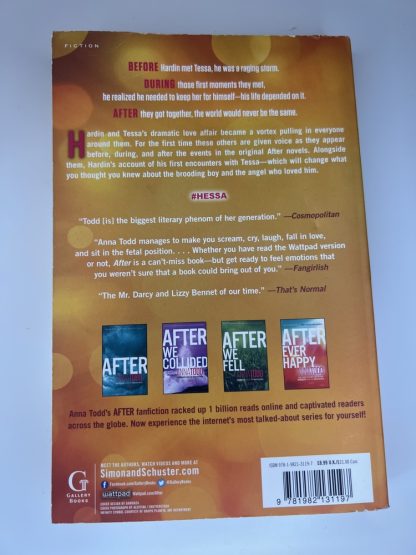 An image of the book Before by Anna Todd