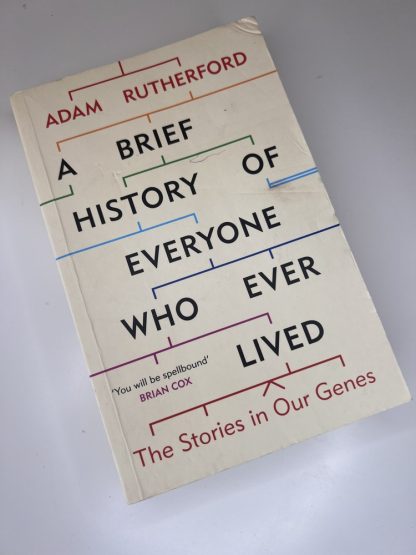 An image of the book A Brief History of Everyone Who Ever Lived by Adam Rutherford