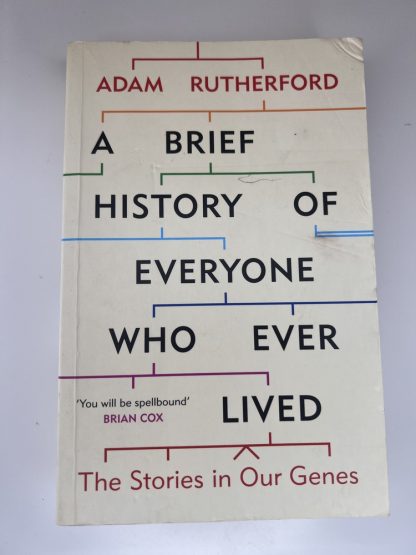 An image of the book A Brief History of Everyone Who Ever Lived by Adam Rutherford
