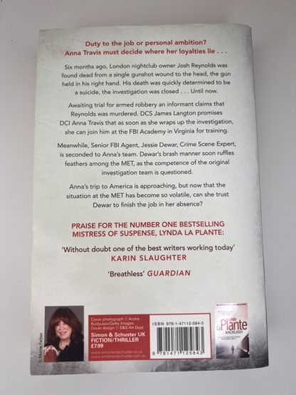An image of the book Wrongful Death by Lynda La Plante