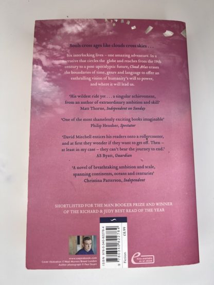 An image of the book Cloud Atlas by David Mitchell