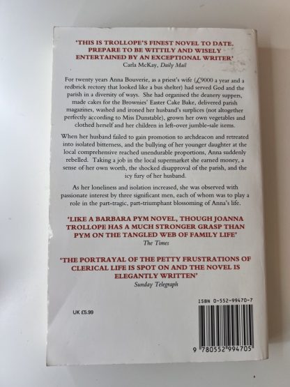 An image of the book The Rector's Wife by Joanna Trollope