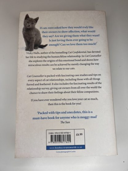 An image of the book Cat Counsellor by Vicky Halls