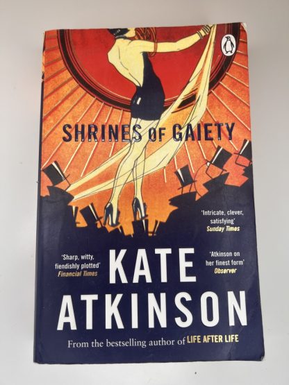 An image of the book Shrines of Gaiety by Kate Atkinson