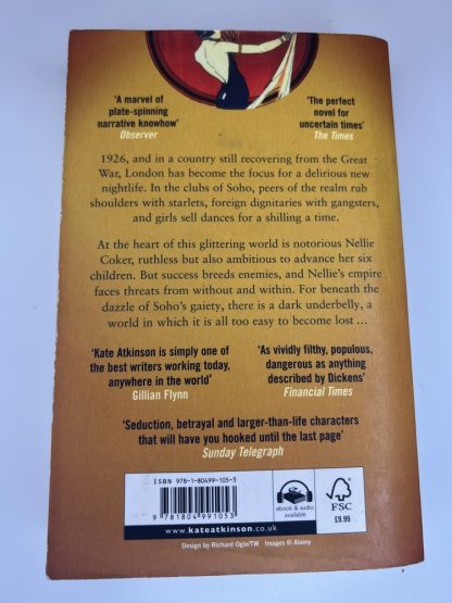An image of the book Shrines of Gaiety by Kate Atkinson