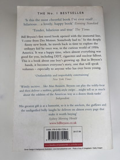 An image of the book The Life and Times of the Thunderbolt Kid by Bill Bryson