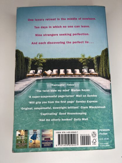 An image of the book Nine Perfect Strangers by Liane Moriarty