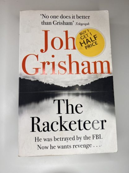 An image of the book The Racketeer by John Grisham