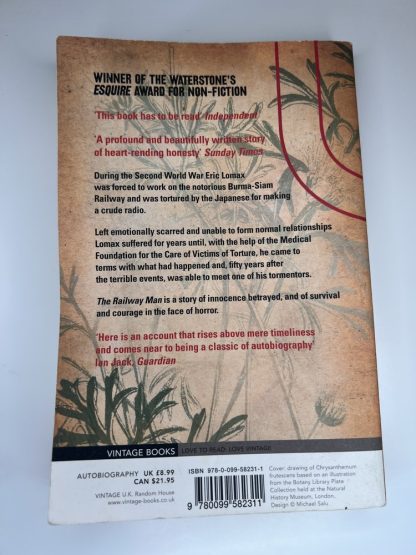 An image of the book The Railway Man by Eric Lomax