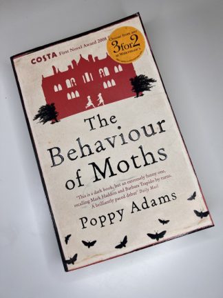 An image of the book The Behaviour of Moths by Poppy Adams