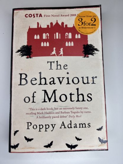 An image of the book The Behaviour of Moths by Poppy Adams