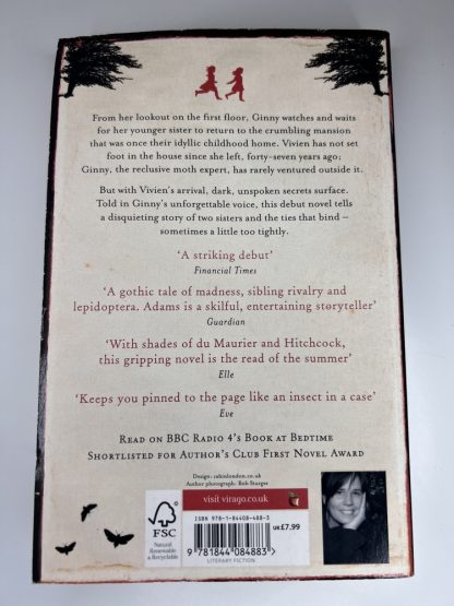 An image of the book The Behaviour of Moths by Poppy Adams