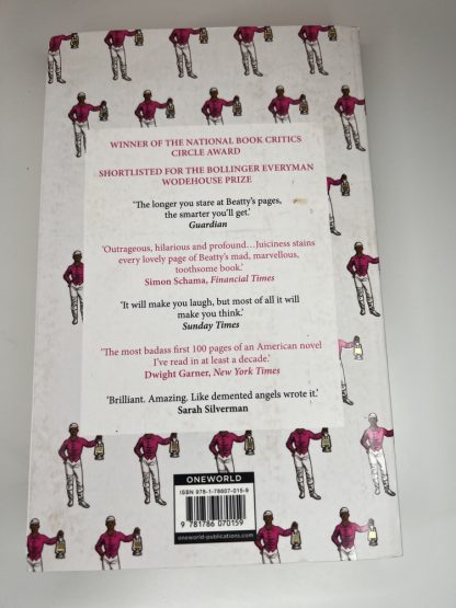An image of the book The Sellout by Paul Beatty