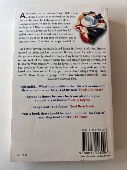 An image of the book Notes from a Small Island by Bill Bryson