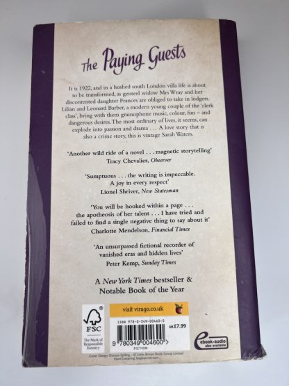 An image of the book The Paying Guests by Sarah Waters