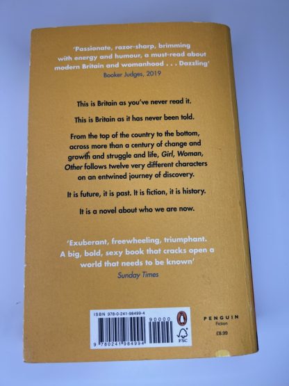 An image of the book Girl, Woman, Other by Bernardine Evaristo