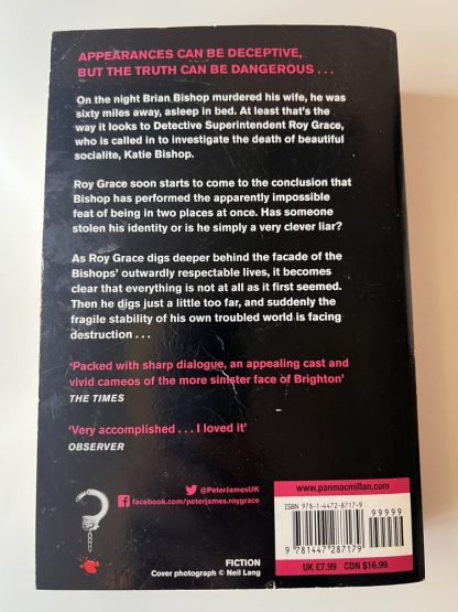 An image of the book Not Dead Enough by Peter James