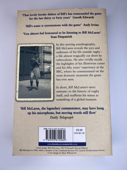An image of the book The Voice of Rugby: My Autobiography by Bill McLaren