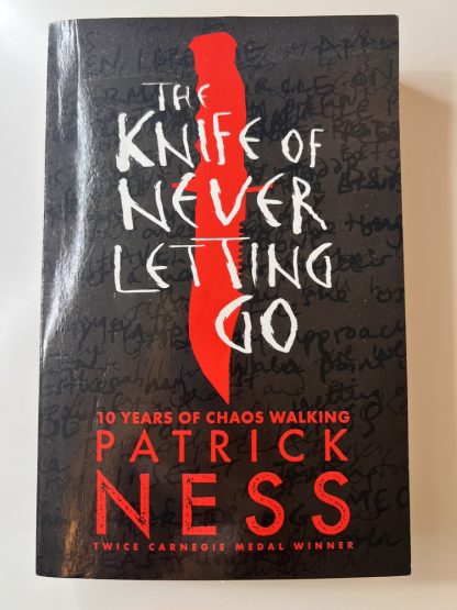 An image of the book The Knife of Never Letting Go by Patrick Ness