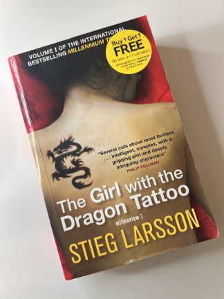 An image of the book The Girl with the Dragon Tattoo by Stieg Larsson