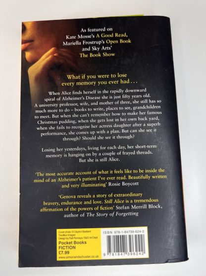 An image of the book Still Alice by Lisa Genova