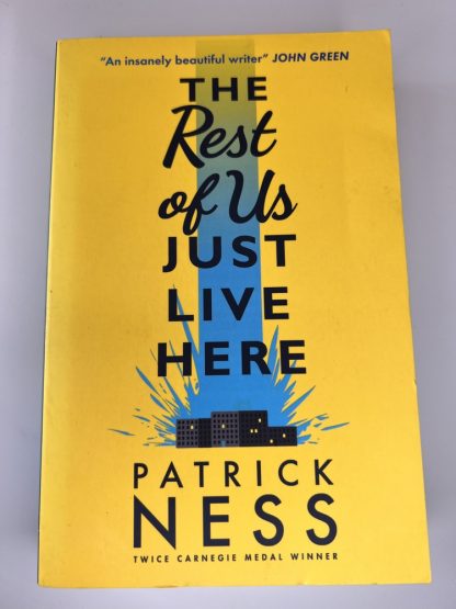 An image of the book The Rest of us just live here by Patrick Ness