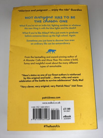 An image of the book The Rest of us just live here by Patrick Ness