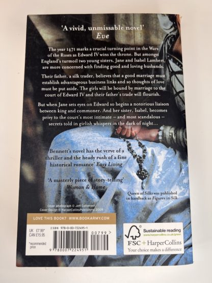 An image of the book Queen of Silks by Vanora Bennett