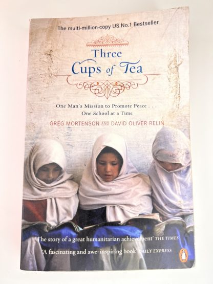 An image of the book Three Cups of Tea by Greg Mortenson and David Relin