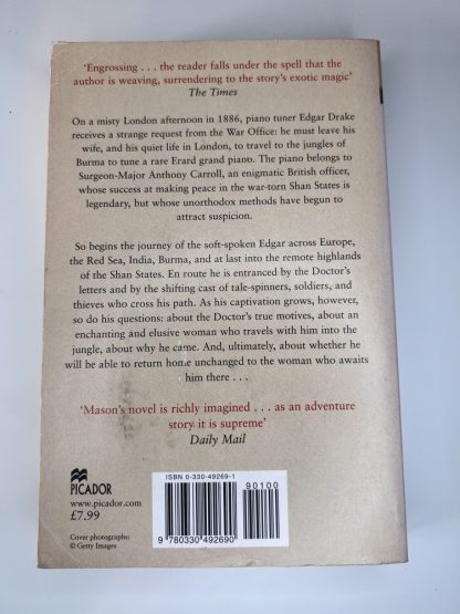 An image of the book The Piano Tuner by Daniel Mason