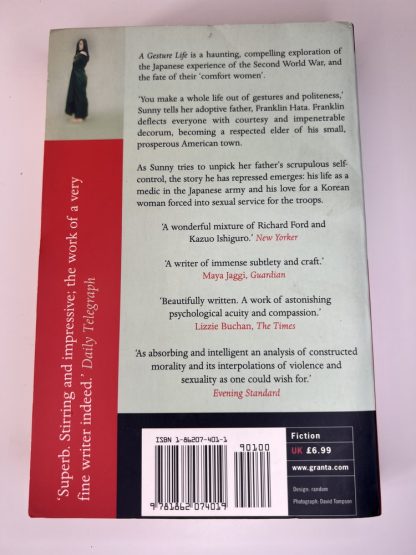 An image of the book A Gesture Life by Chang-Rae Lee